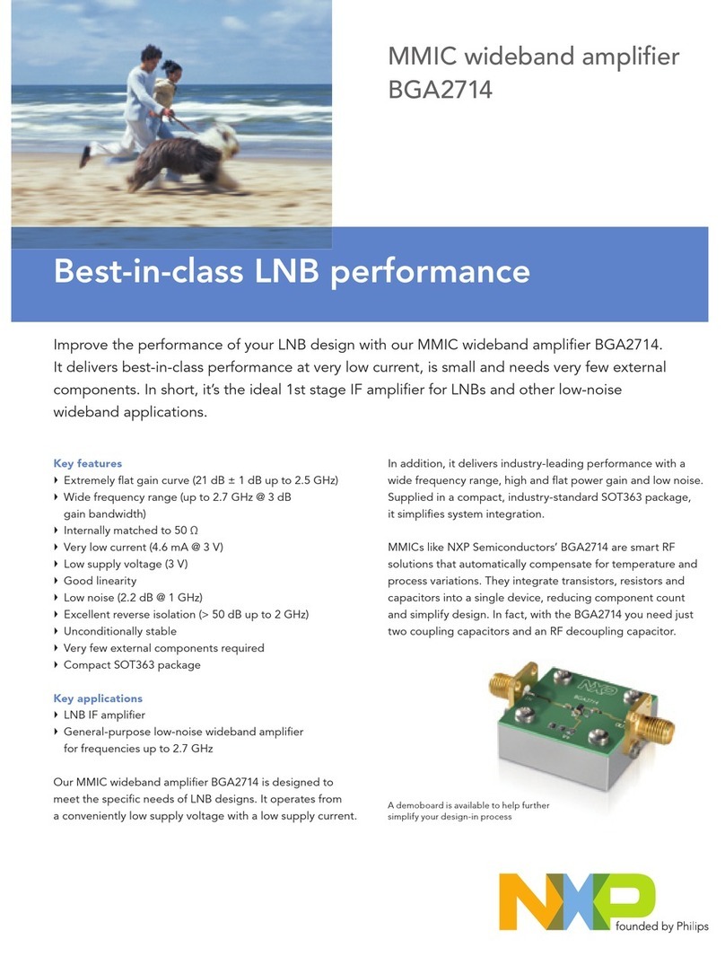 NXP Semiconductors BGA2714 Brochure & specs