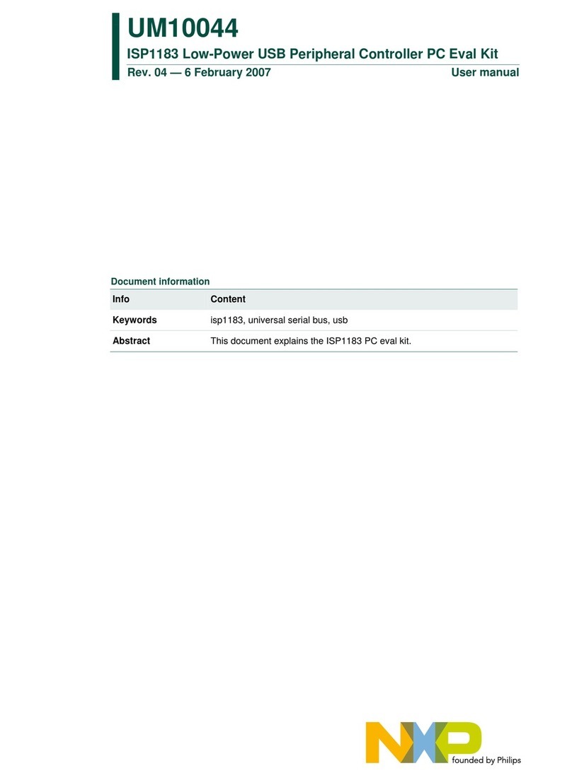NXP Semiconductors ISP1183 user manual