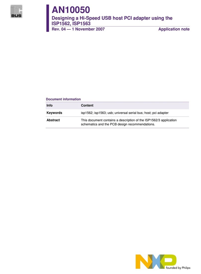 NXP Semiconductors ISP1562 Application note