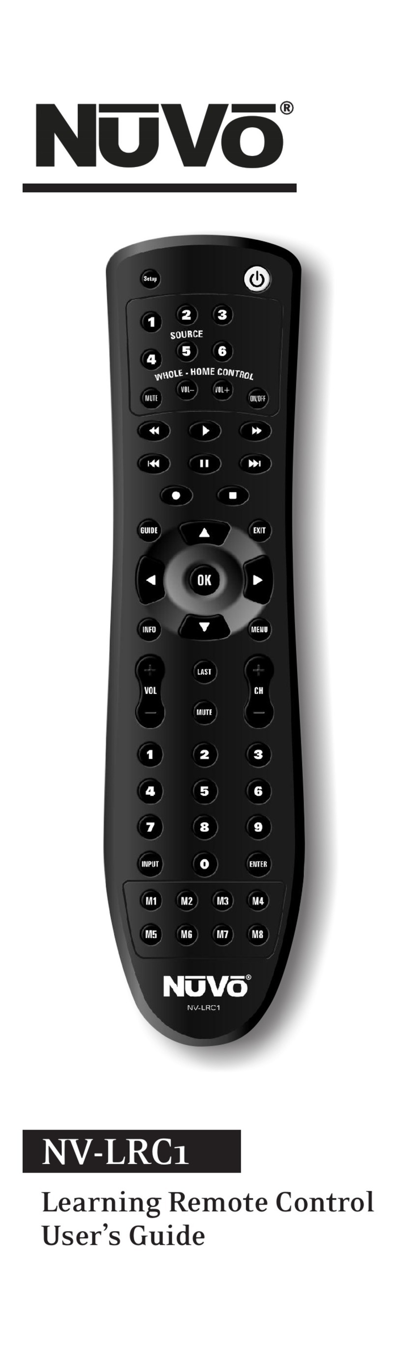 Nuvo NV-LRC1 user guide