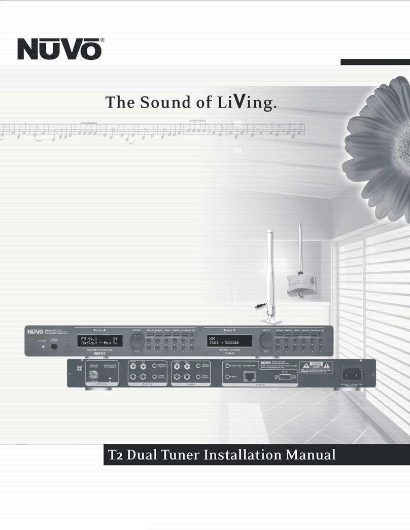 Nuvo T2 installation manual
