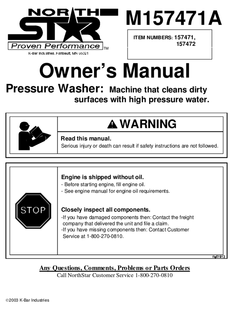 North Star M157471A owner's manual