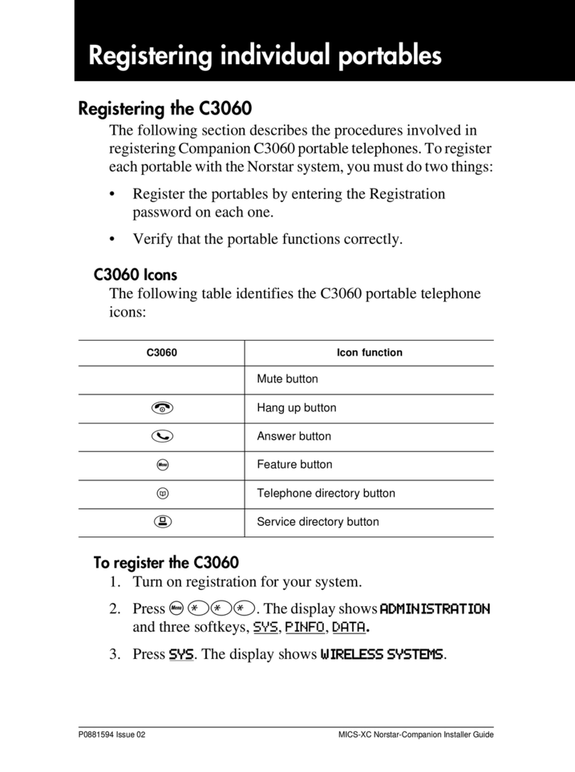 Nortel 3050 installation guide