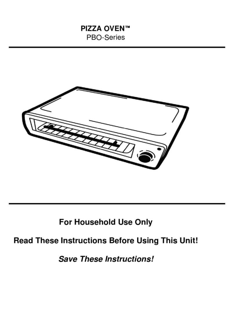 Nostalgia Electrics PBO-220 User manual