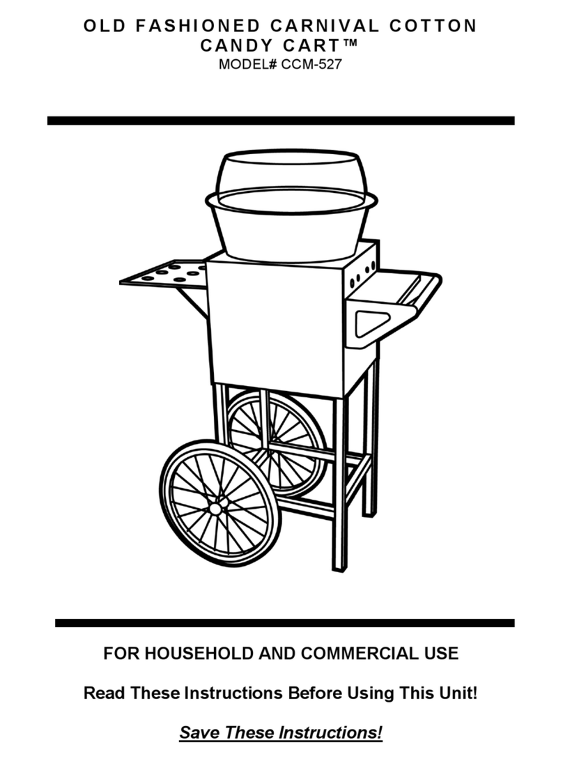 Nostalgia Electrics CCM-527 User manual