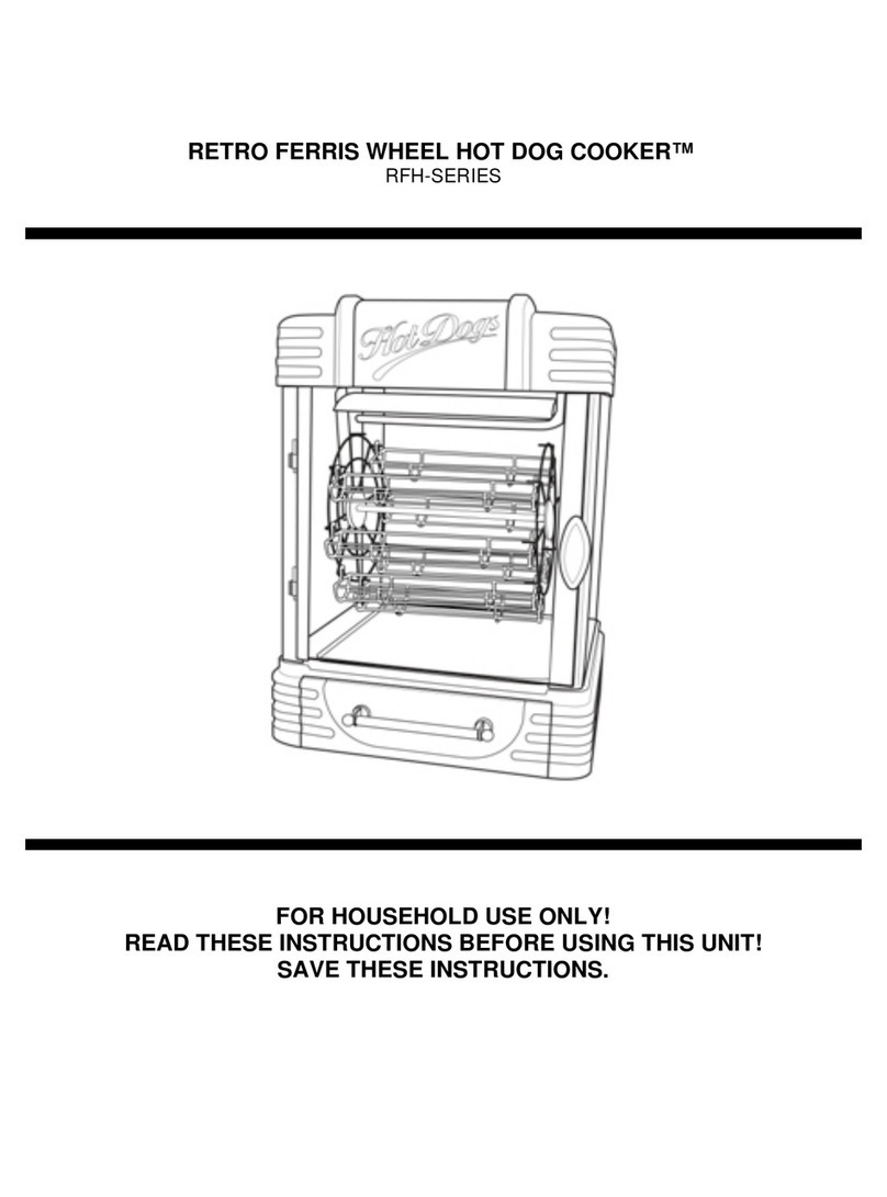 Nostalgia Electrics RFH-900 User manual