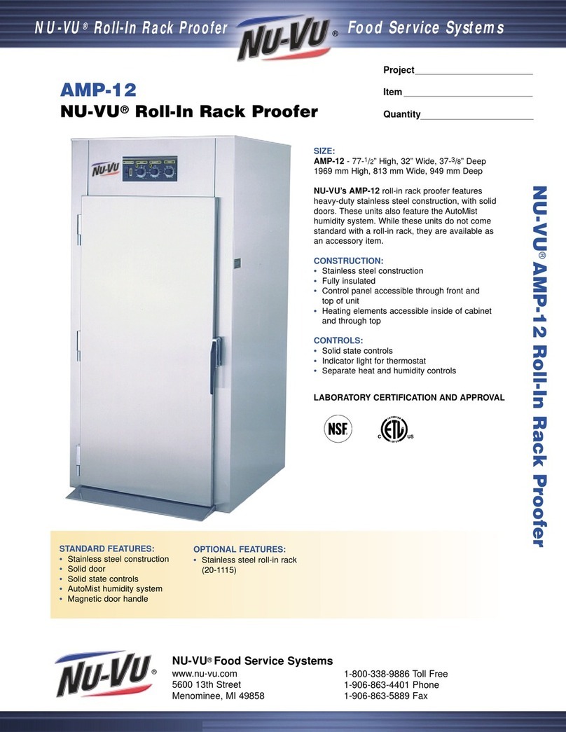 NUVU AMP-12 Specifications