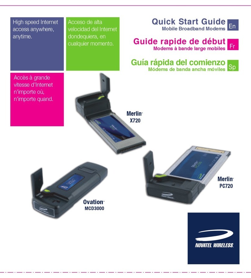 Novatel MERLIN X720 quick start guide