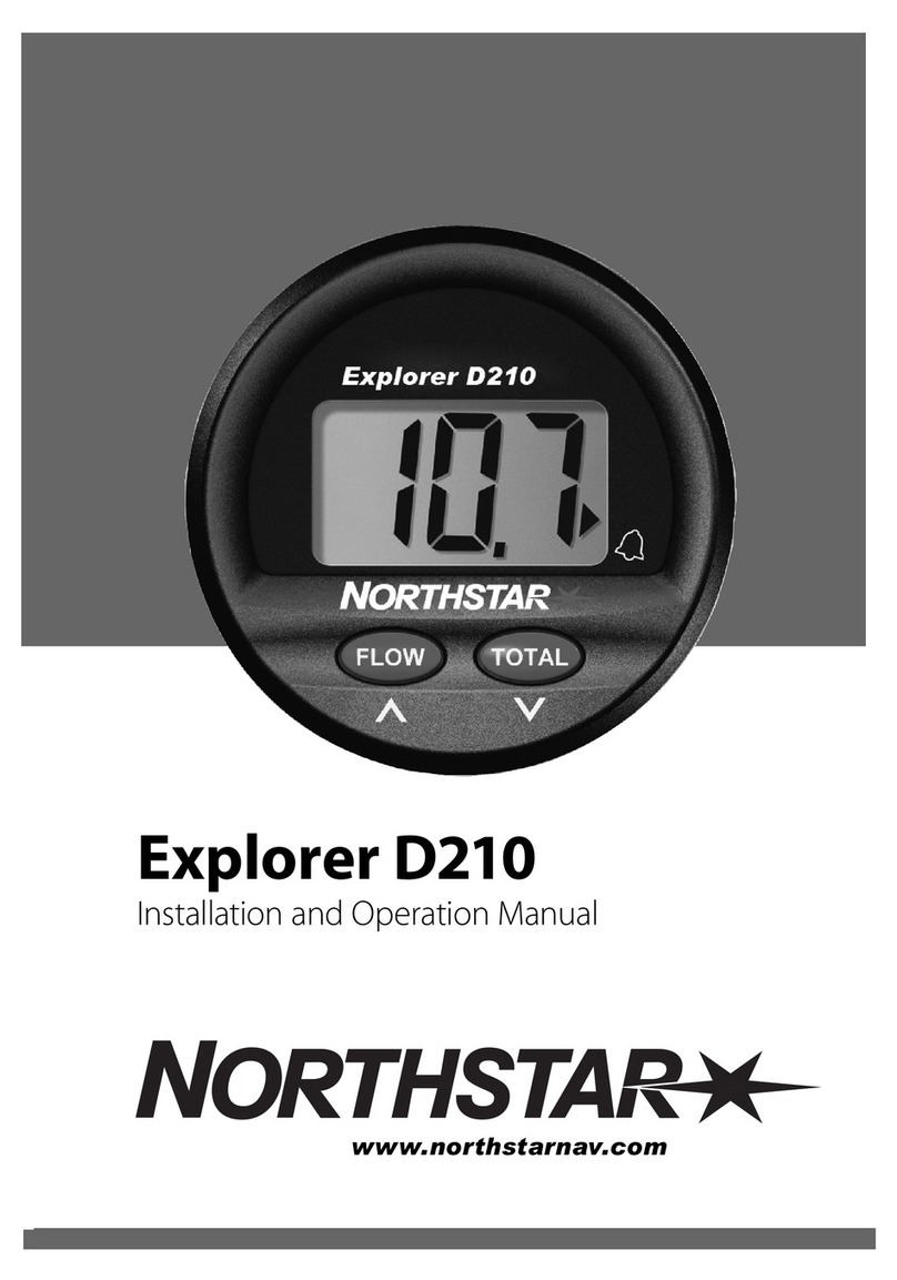 NorthStar EXPLORER D210 Installation and operation manual