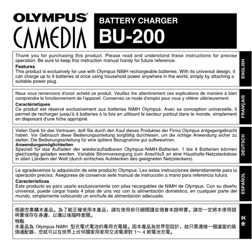 Olympus CAMEDIA BU-200 owner's manual