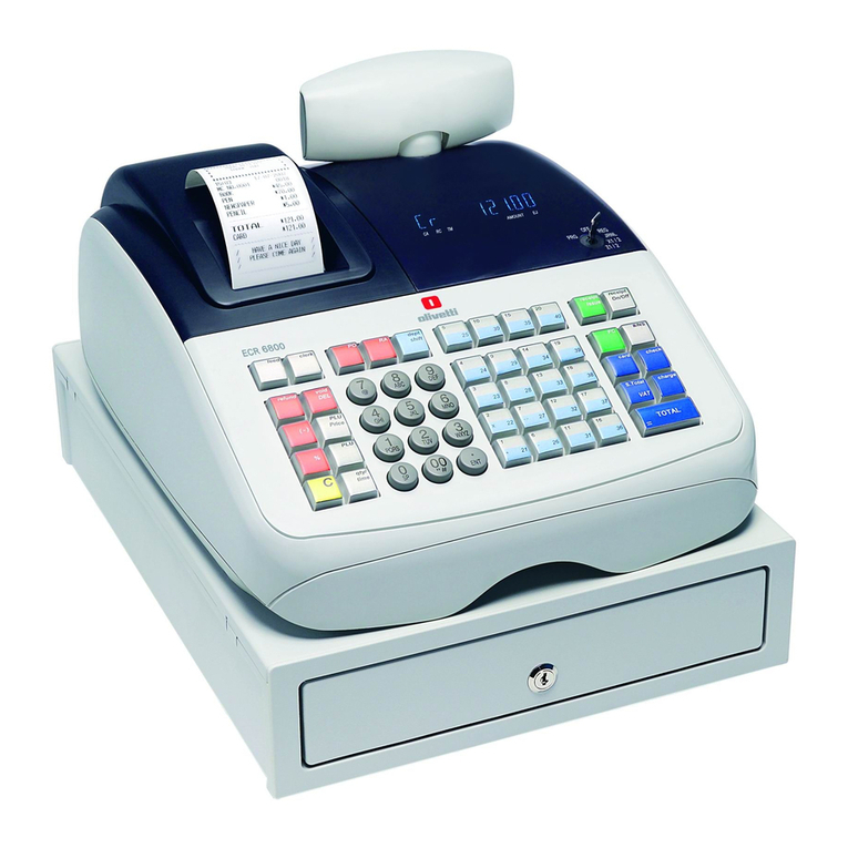 Olivetti ECR 6900 user guide