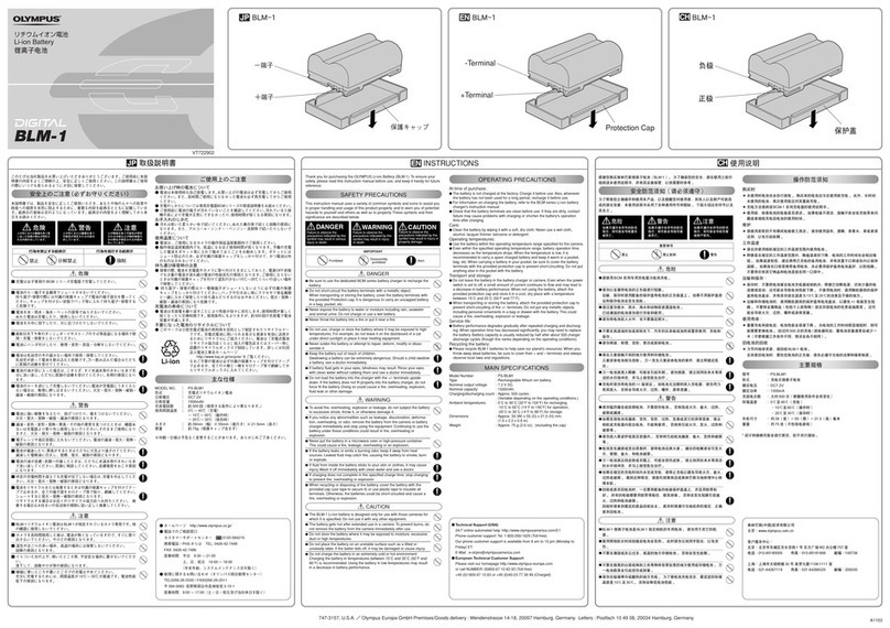 Olympus BLM-1 User manual