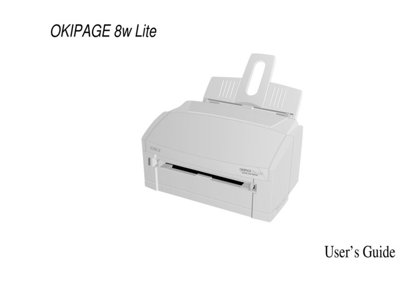 Oki PAGE 8w User manual