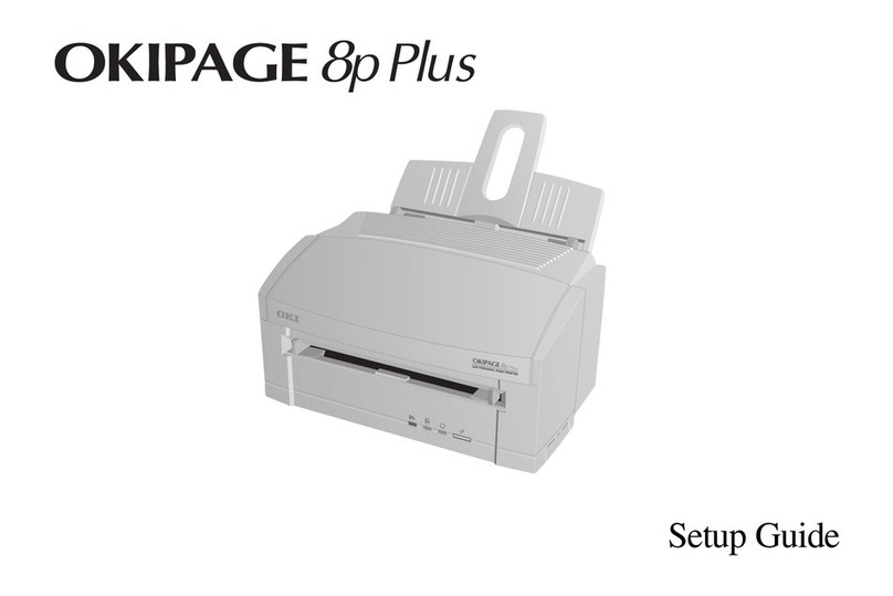 Oki PAGE 8p Plus User manual