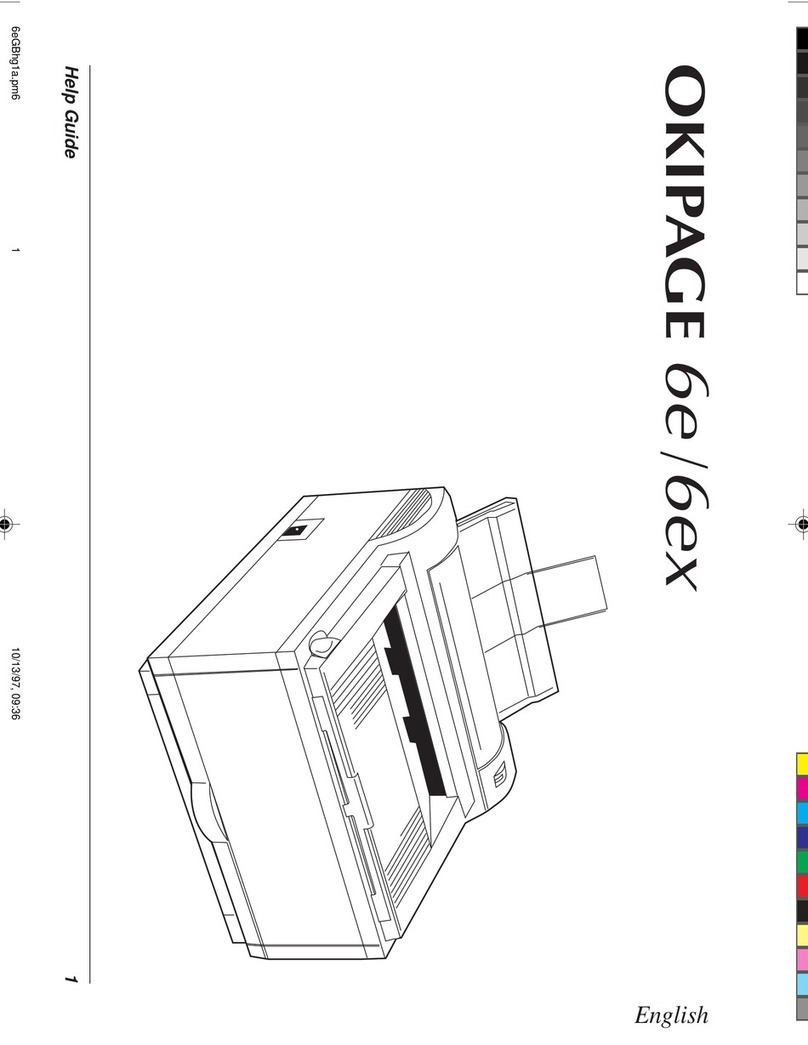Oki PAGE 6E Reference guide