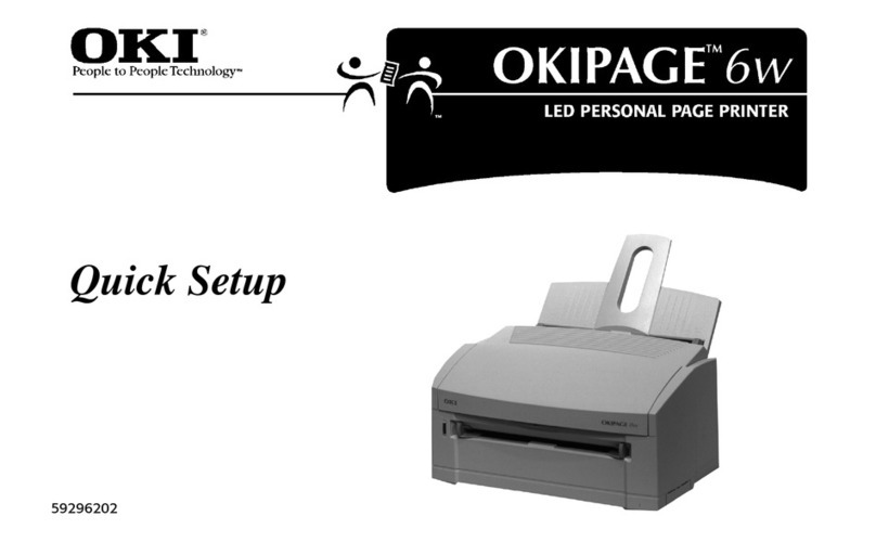 Oki PAGE 6w Specification sheet