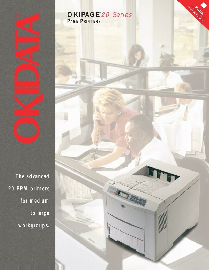 Oki PAGE 20DX User manual