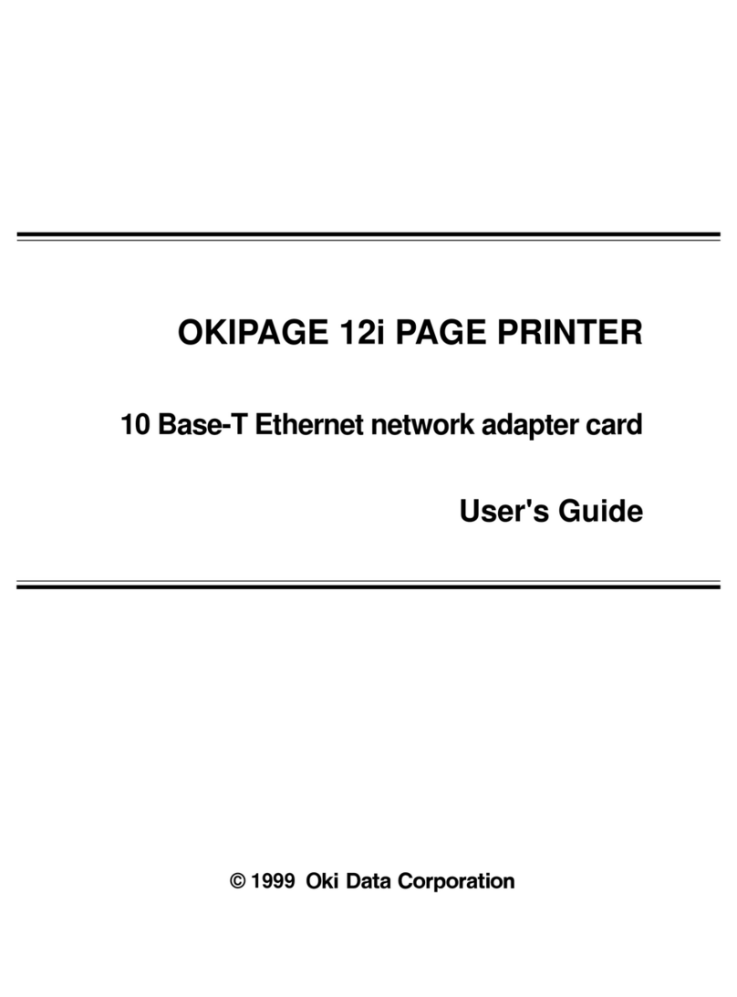 Oki PAGE 12i User manual