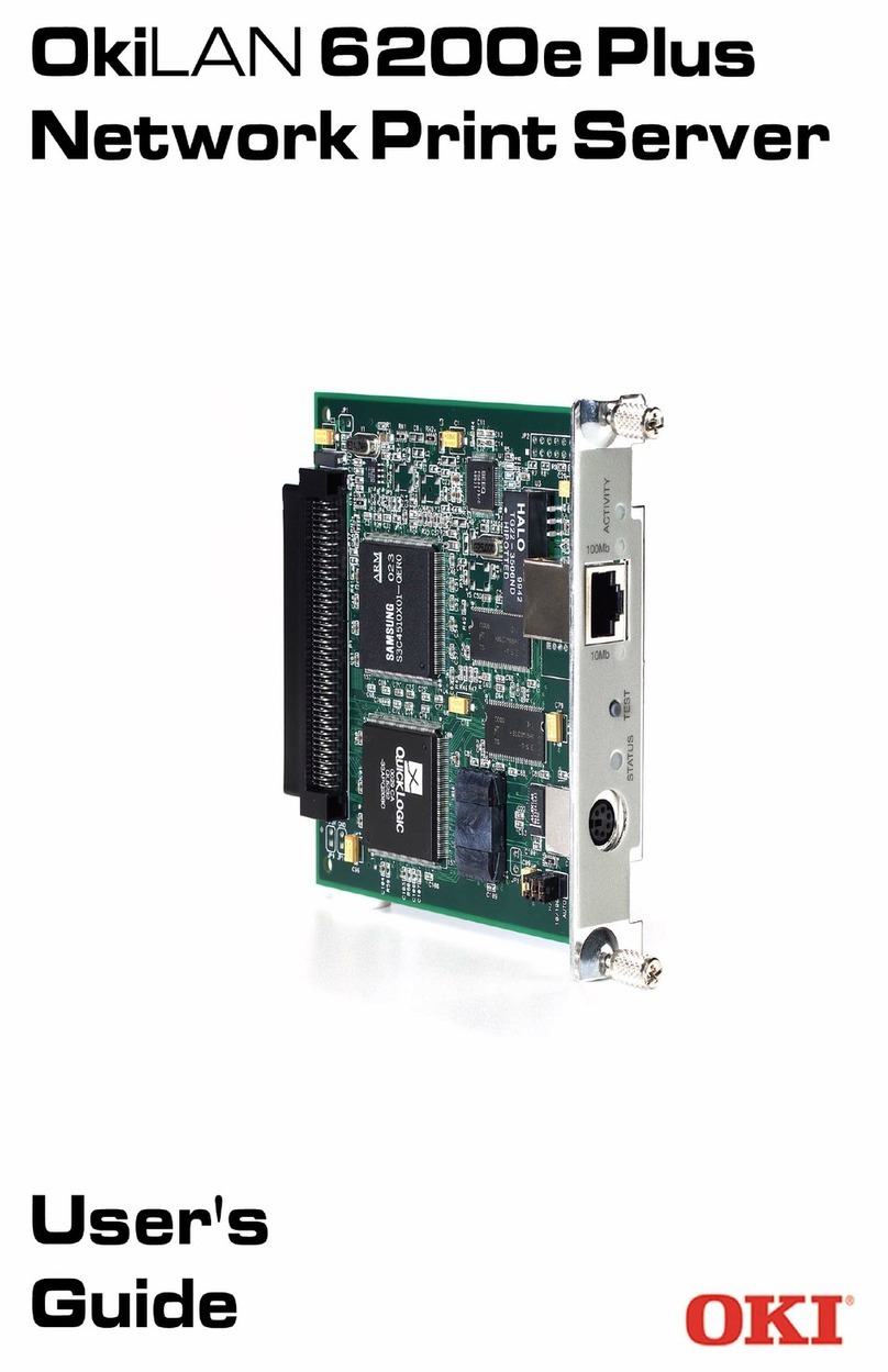 Oki LAN 6200E user manual