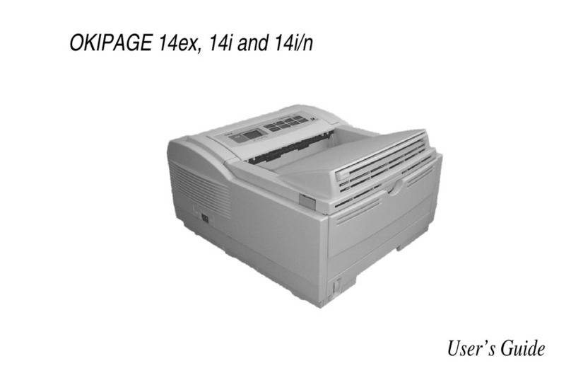 Oki PAGE 14ex User manual Oki PAGE 14ex User manual