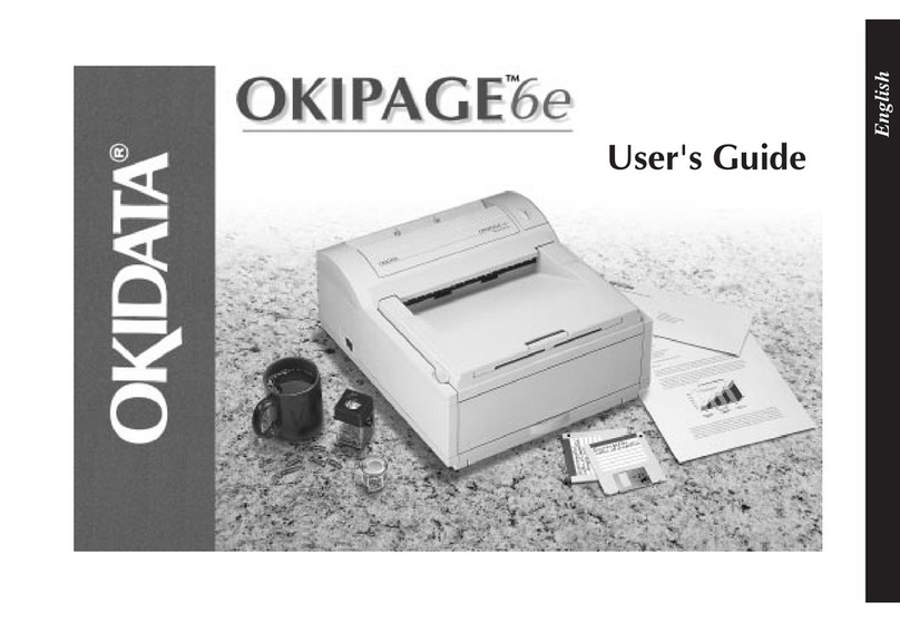 Oki OKIPAGE 6e User manual