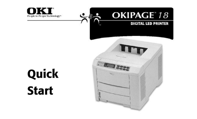Oki OKIPAGE 18 User manual