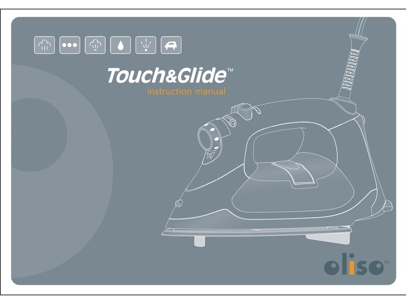 Oliso Touch & Glide User manual Oliso Touch & Glide User manual