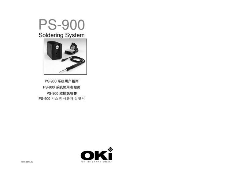 Oki PS-900 Operation manual & user guide