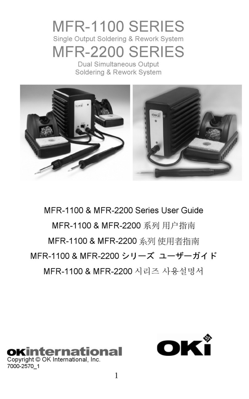 Oki MFR-1100 Series User manual