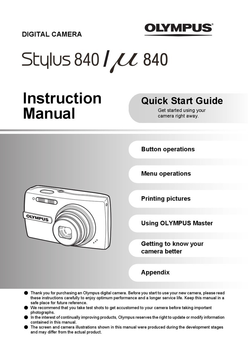 Olympus Stylus 840 instruction manual