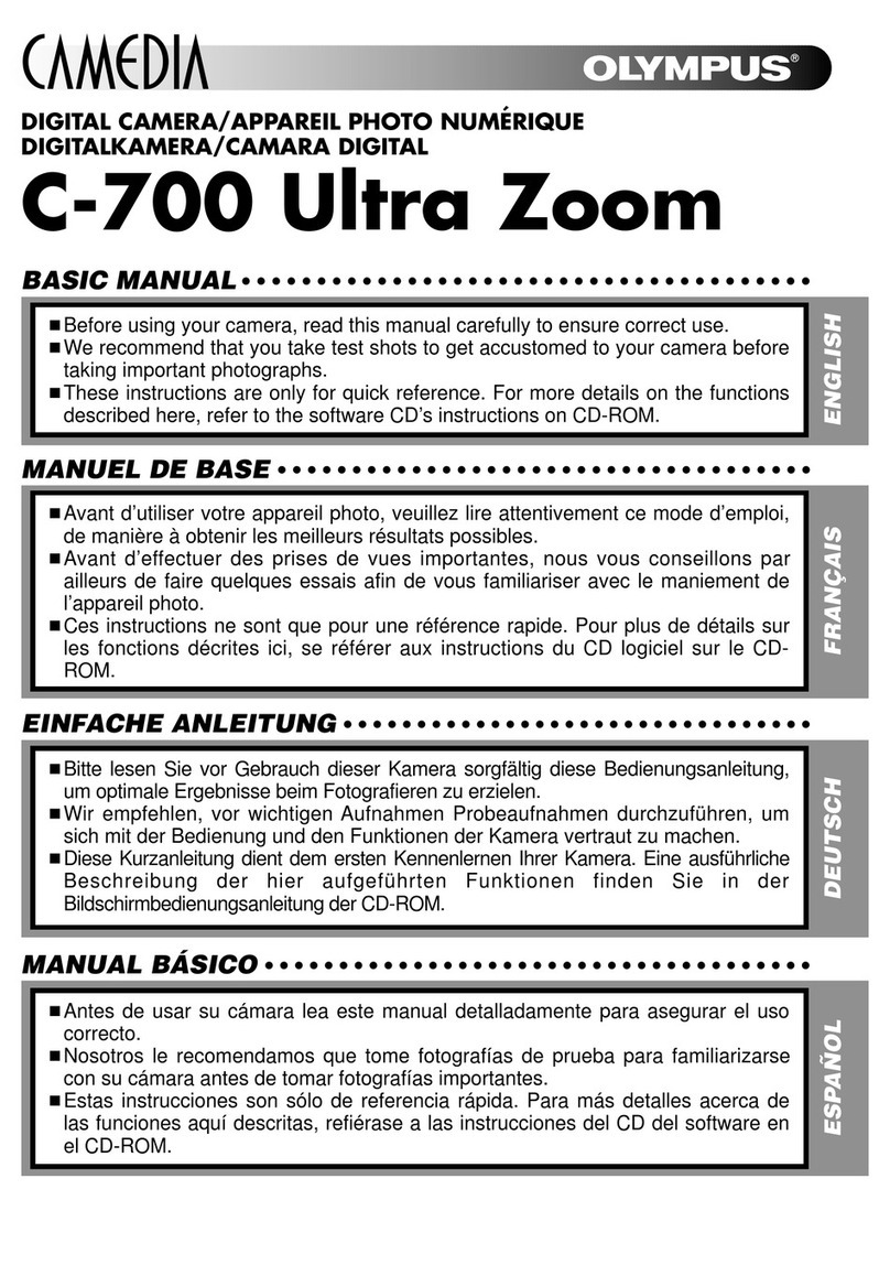 Olympus C-700 UZ Basic Manual