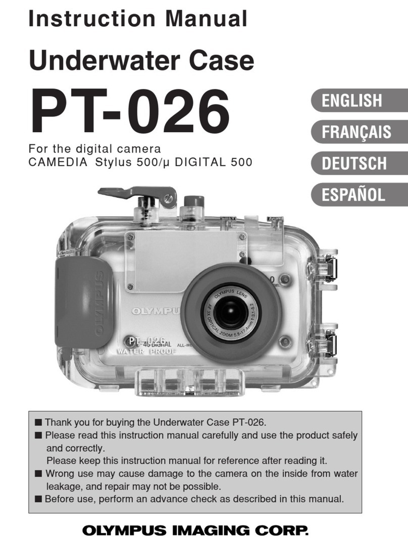 Olympus PT-026 - Underwater Housing For Stylus 500 Digital... User manual