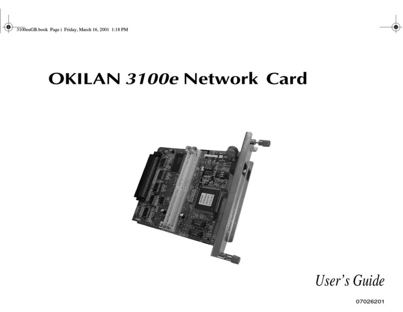 Oki OKILAN 3100e user guide