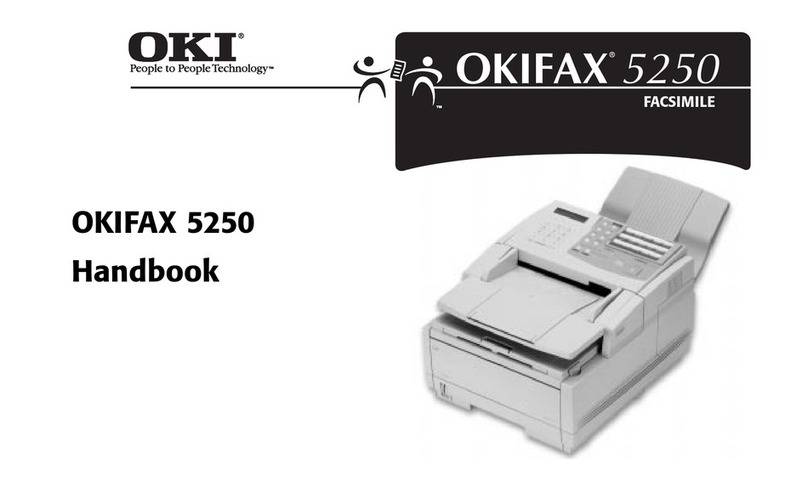 Oki FAX 5250 Handbook