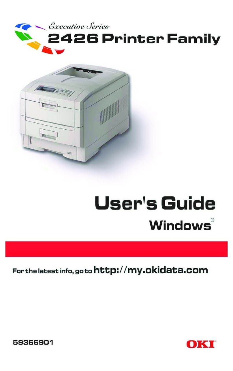 Oki 2426 Series User manual