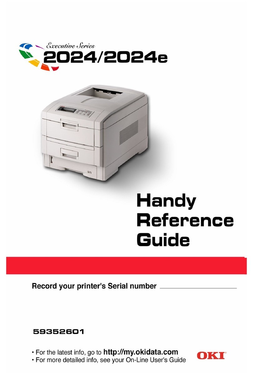 Oki Executive 2024 Service manual