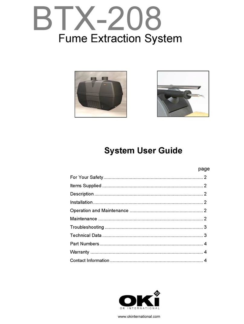 Oki BTX-208 System user's guide