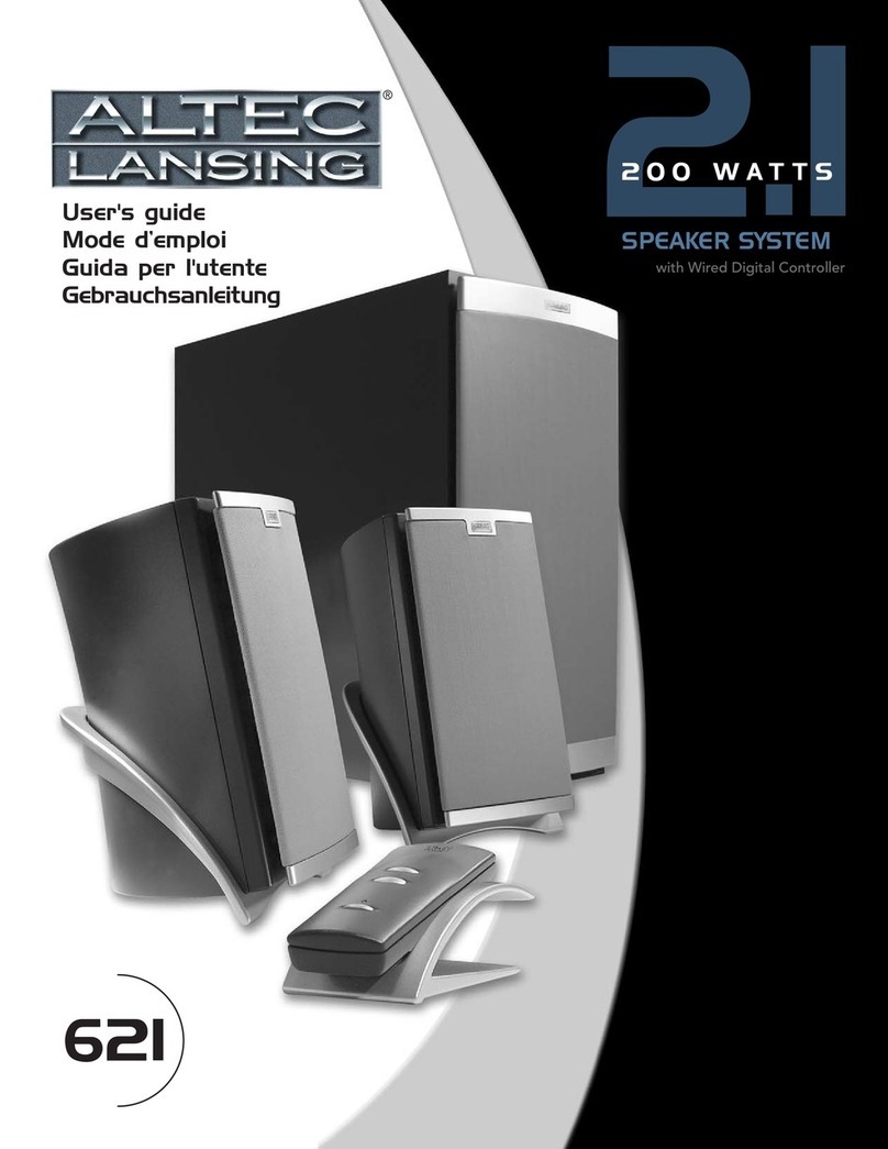 OFT Speakers user guide