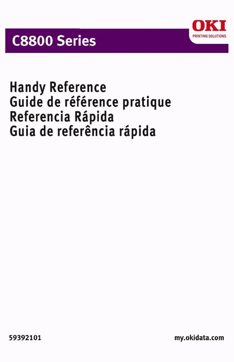 Oki C8800 series Service manual