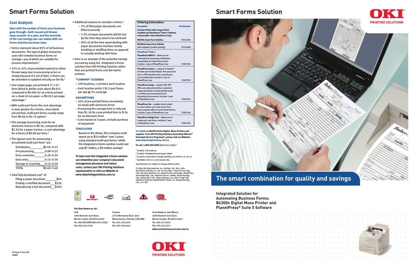 Oki B6300n User manual