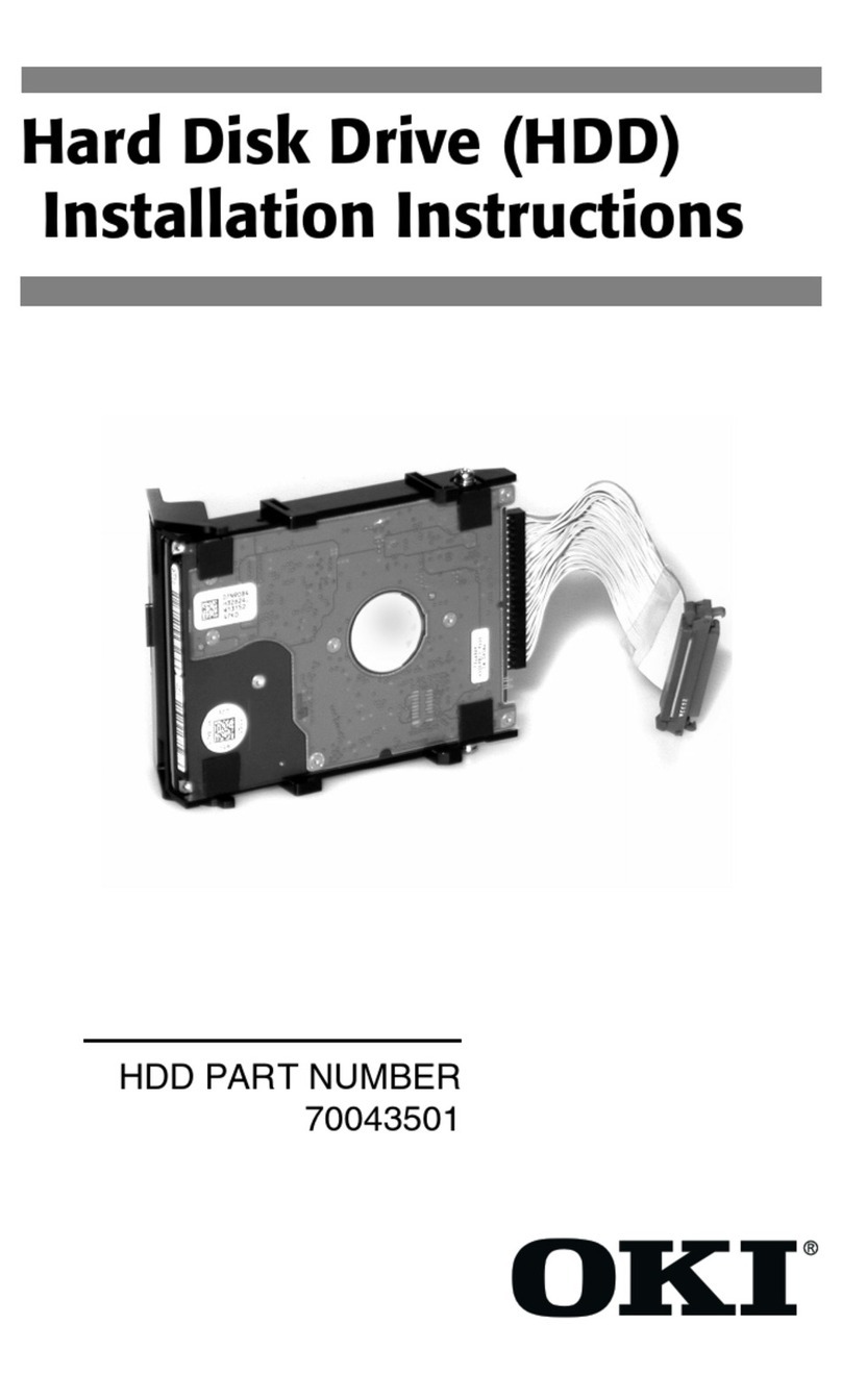 Oki 70043501 installation instructions