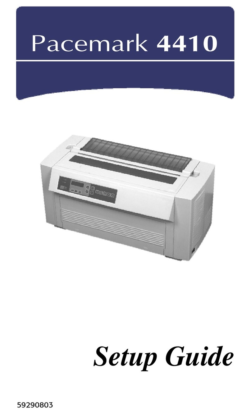 Oki Pacemark PM4410 User manual
