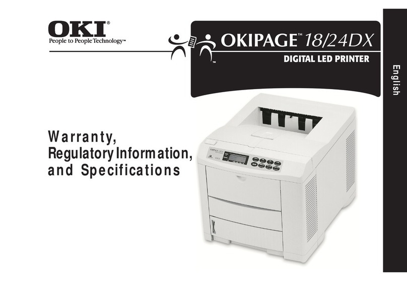 Oki PAGE 18/24DXE-2 User manual