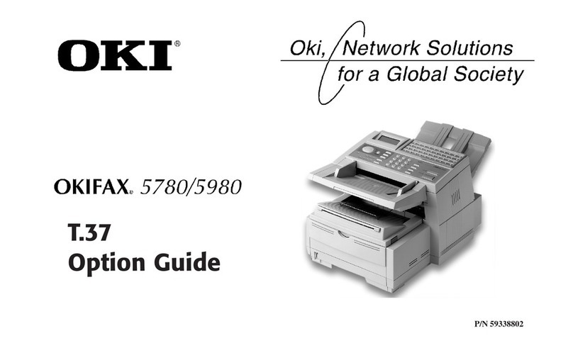 Oki FAX 5780 User manual