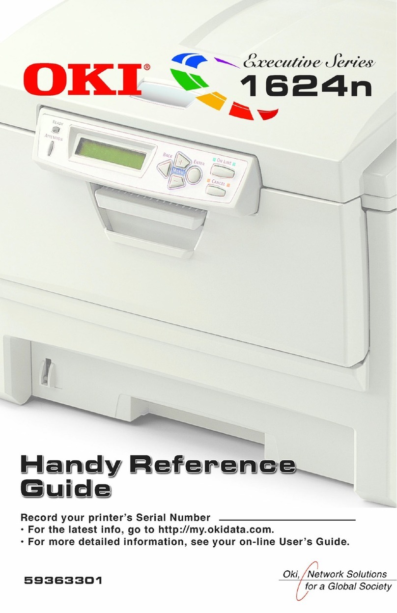 Oki 1624N User manual