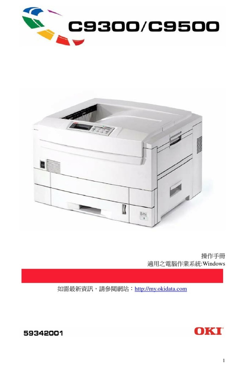 Oki C9300 Series User manual