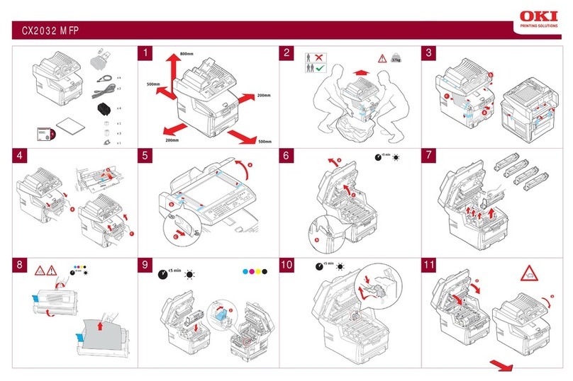 Oki MC560 MFP CX2032 User manual