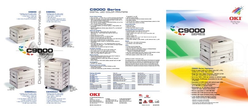 Oki C9200n User manual