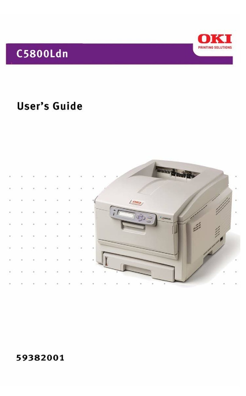 Oki C5800Ldn Series User manual