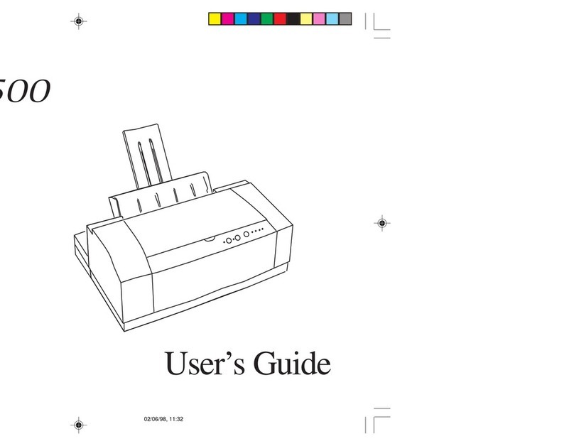 Oki OKIJET 2500 User manual